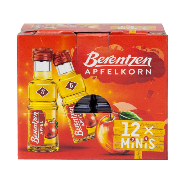 Berentzen Berentzen mini fles 12x20 millimeter voorkant