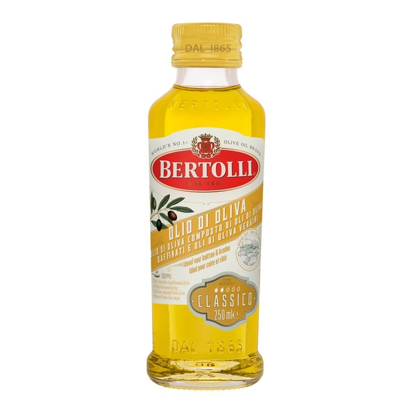 Bertolli olijfolie classico voorkant