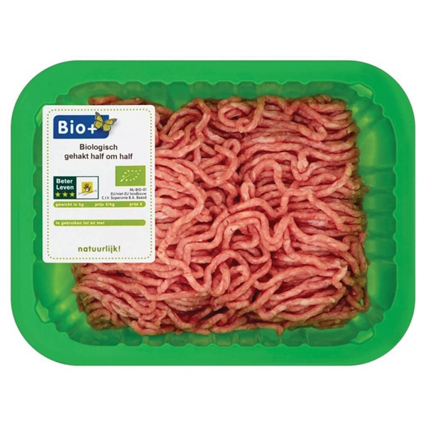 SPAR | Bio+ biologisch half-om-half gehakt - je vindt het bij SPAR