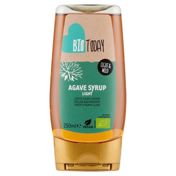 Bio Today agavesiroop licht voorkant