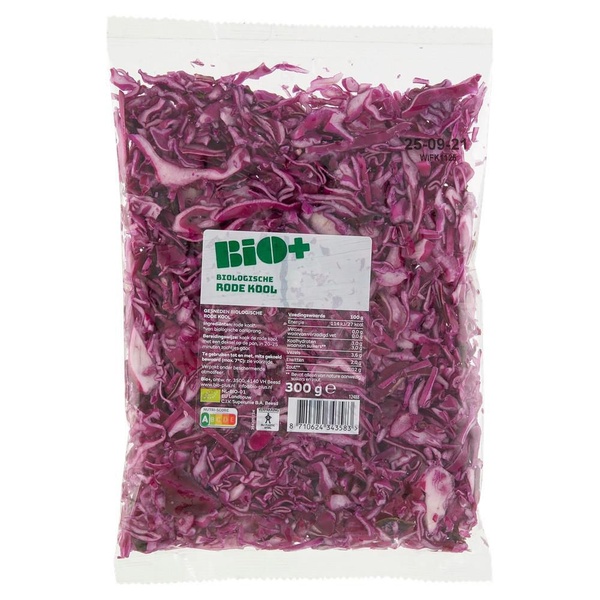 biologische rode kool biologisch voorkant