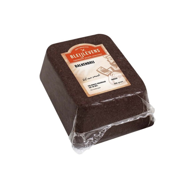 Bleijlevens balkenbrij voorkant