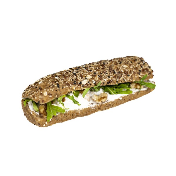 Bloemcool vegan broodje roomkaas voorkant