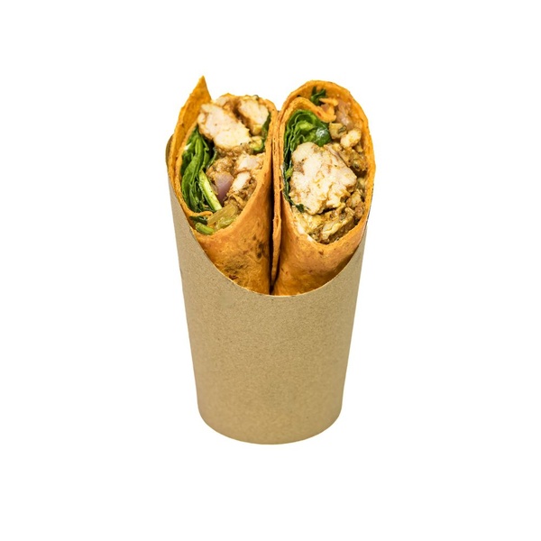 Bloemcool wrap kip bacon en chili peper  voorkant