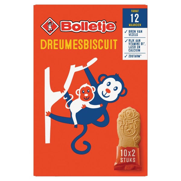 Bolletje dreumesbiscuit 12m voorkant