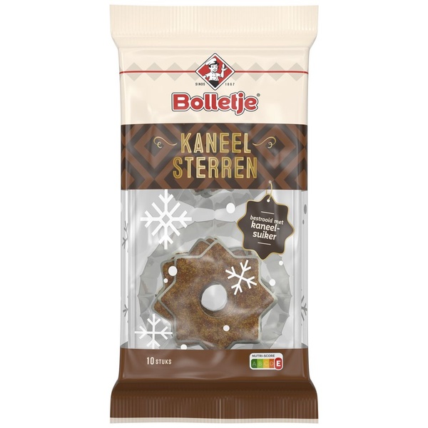Bolletje kaneelsterren voorkant