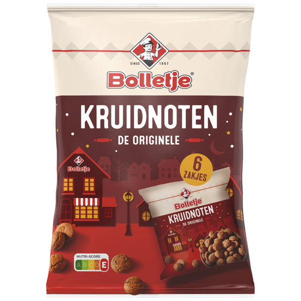 Bolletje kruidnoten uitdeelzakjes voorkant