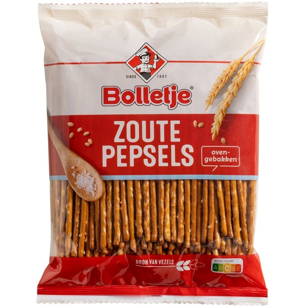 Bolletje pepsels zout voorkant