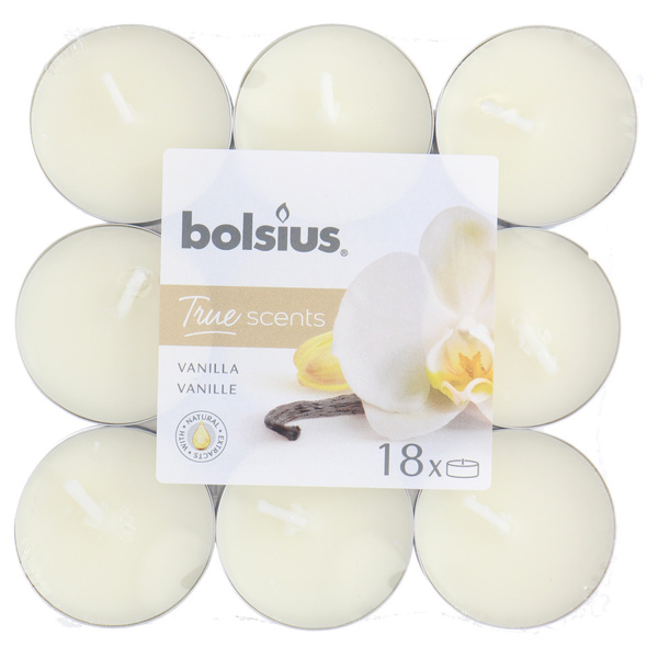 Bolsius Geurkaars Vanille - ivoor voorkant