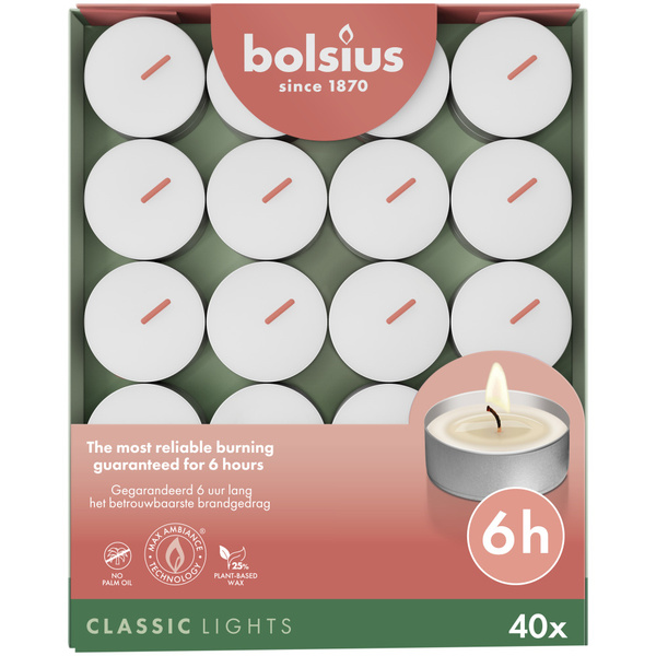 Bolsius Waxinelichtjes voorkant