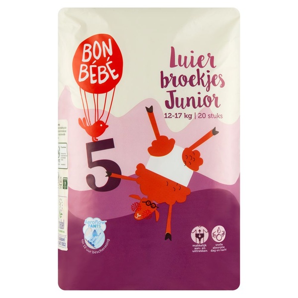 Bonbébé luierbroekjes junior voorkant