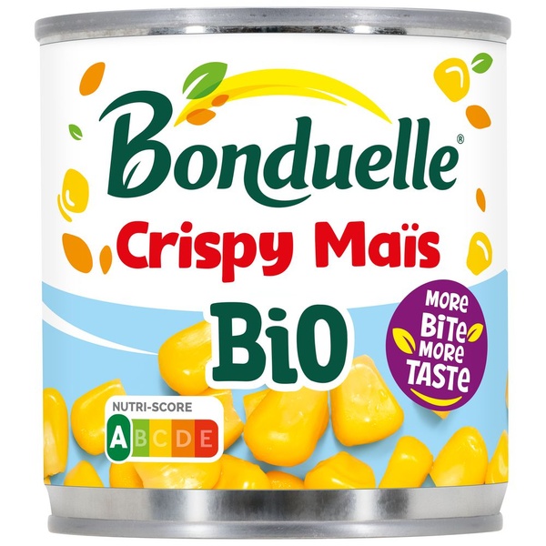 Bonduelle Biologische Crispy Maïs Bio voorkant