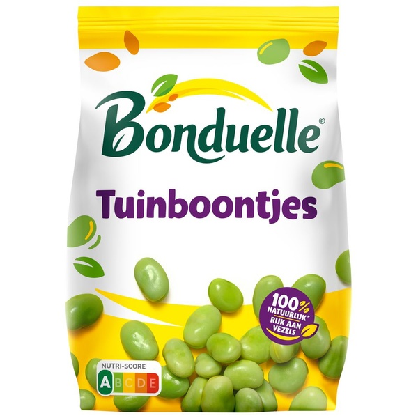 Bonduelle Bonduelle tuinboontjes achterkant