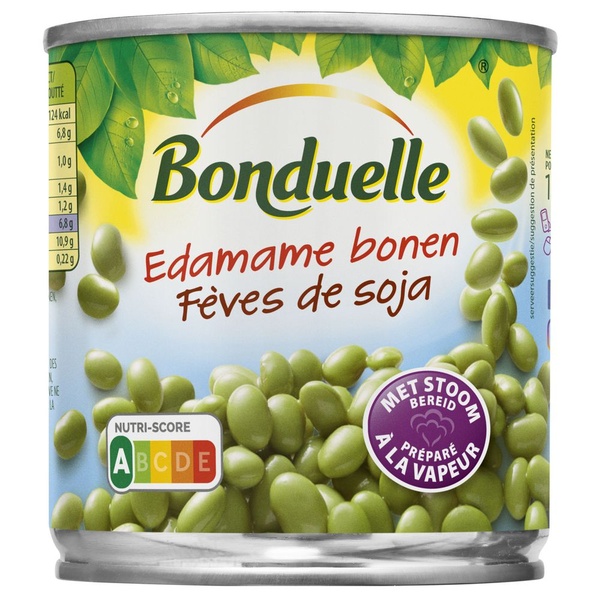 Bonduelle bonen Edamame achterkant