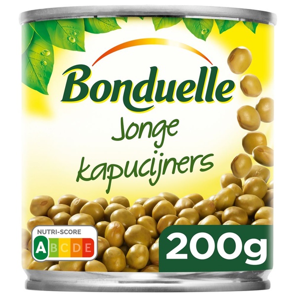 Bonduelle Jonge Kapucijners achterkant