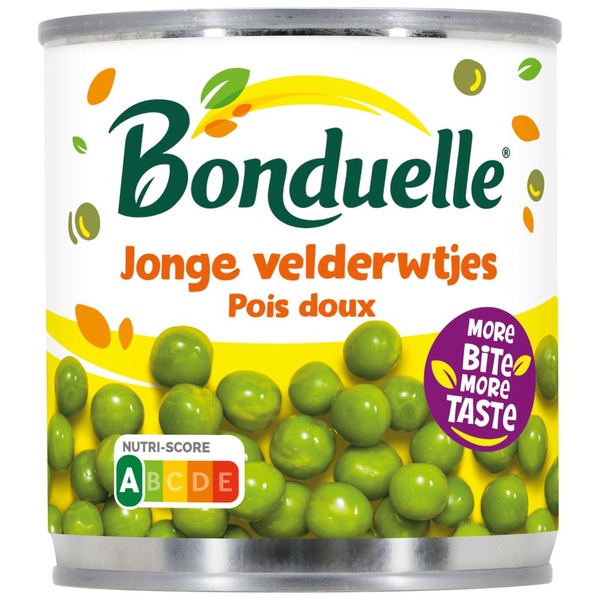 Bonduelle Jonge Velderwtjes voorkant