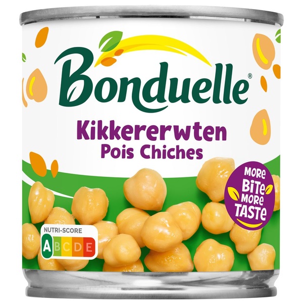 Bonduelle Kikkererwten achterkant