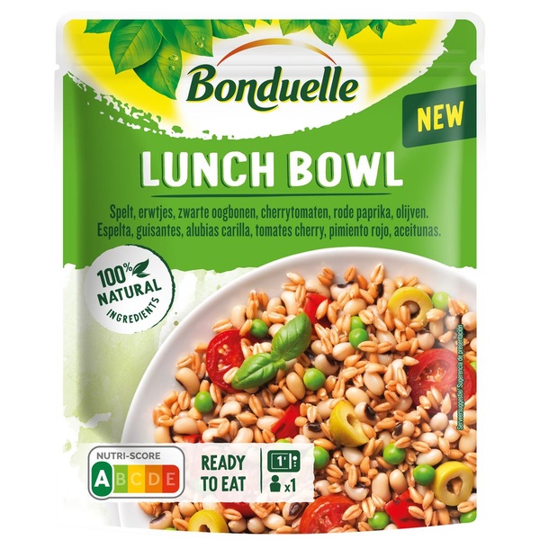 Bonduelle Lunch Bowl Spelt en erwtjes voorkant