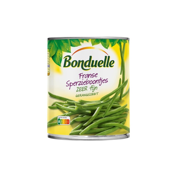 Bonduelle sperzie boontjes Franse achterkant