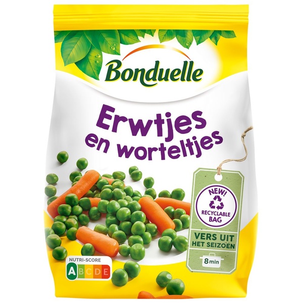 Bonduelle tuinerwtjes worteltjes