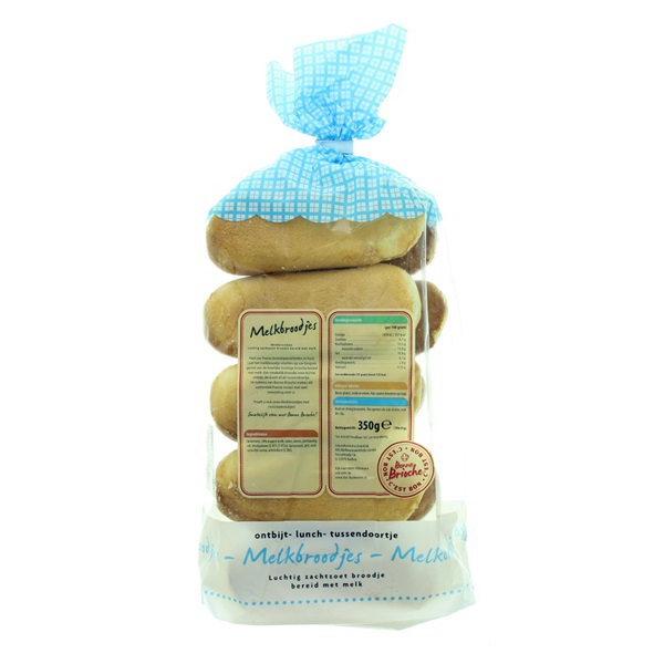 Bonne Brioche Melkbroodje achterkant