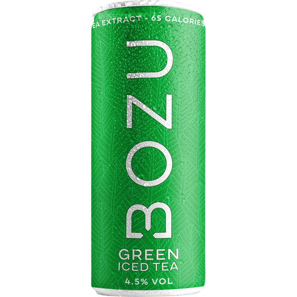 Bozu Bozu Iced Tea Green 4,5% voorkant