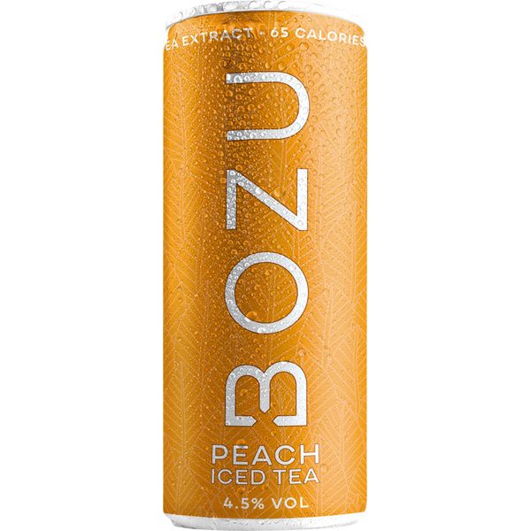 Bozu Bozu Iced Tea Peach 4,5% voorkant