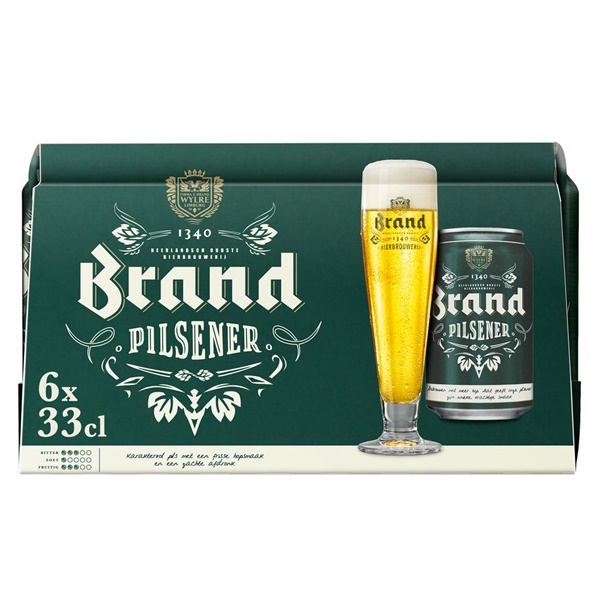 SPAR | Brand bier blik 6x330ml - je vindt het bij SPAR