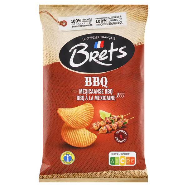 Brets Brets Chips Smaak Mexicaanse BBQ voorkant