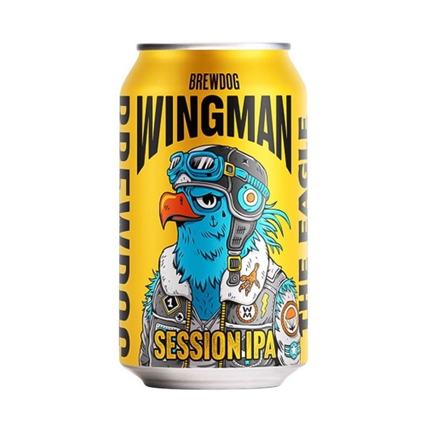 BrewDog wingman ipa bl voorkant