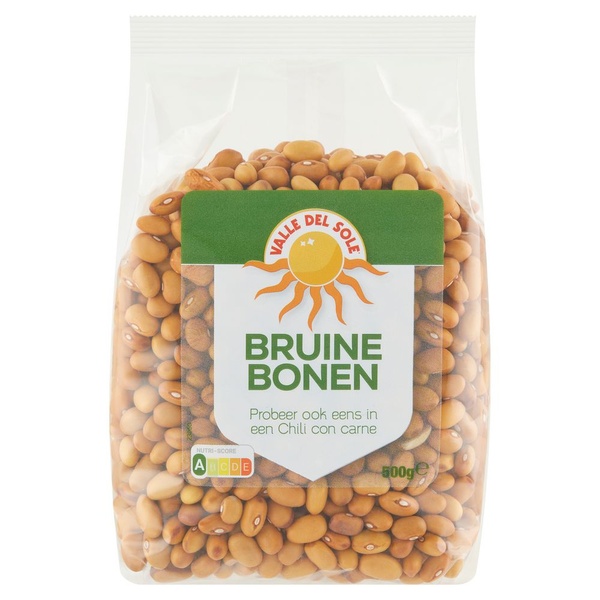 bruine bonen voorkant