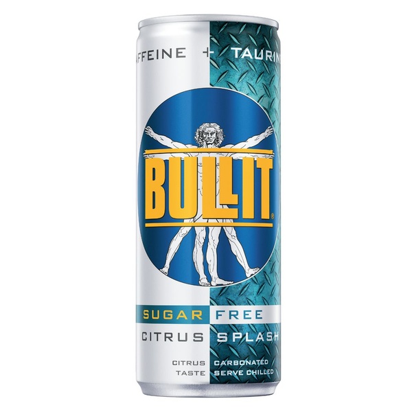 Bullit energy drink citrus splash sugar free voorkant