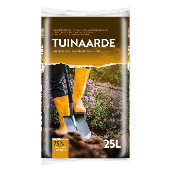 BVB Tuinaarde 25 Liter achterkant