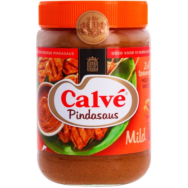 Calvé Pinda Satesaus Mild voorkant