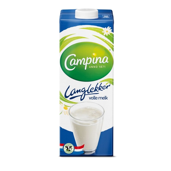 Campina volle houdbare melk voorkant