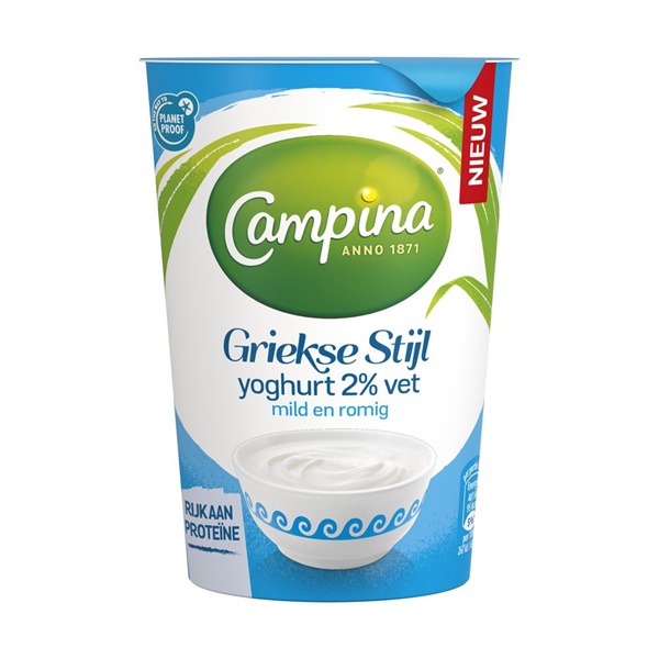 SPAR | Campina yoghurt griekse stijl 2% - je vindt het bij SPAR