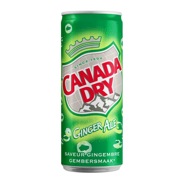 Canada Dry ginger ale voorkant