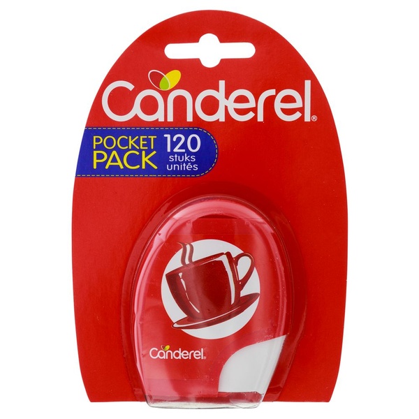 Canderel zoetjes voorkant