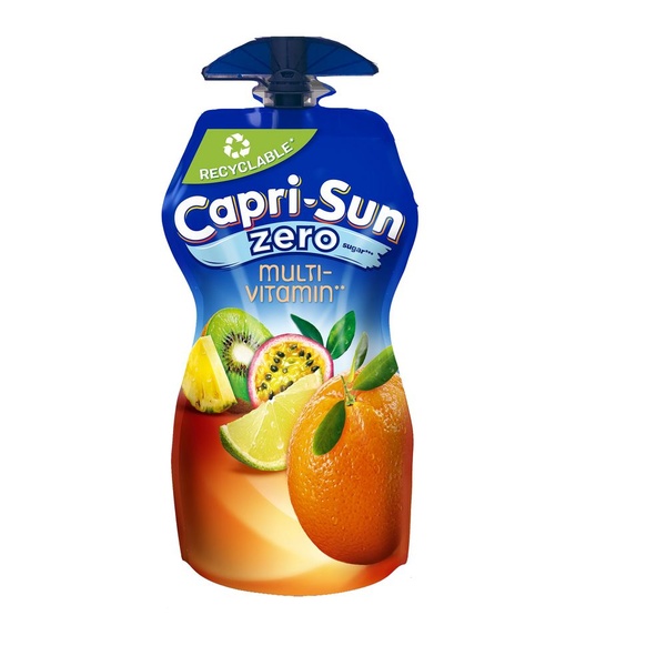 Caprisun frisdrank multivitamin zero voorkant