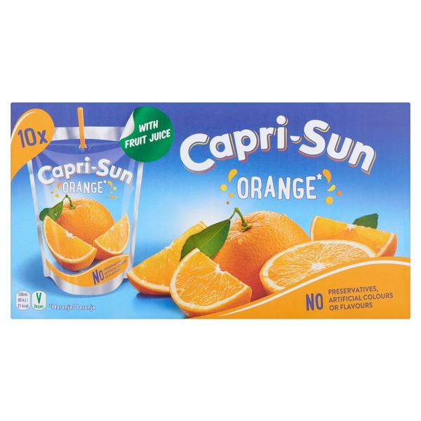 Caprisun orange voorkant