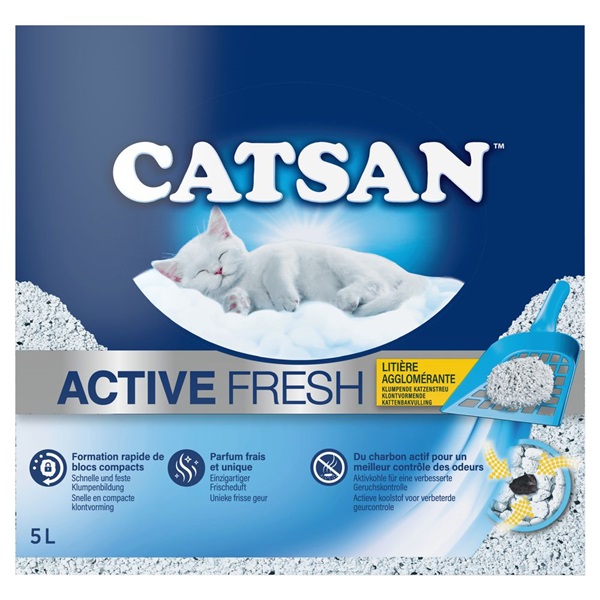 uitzending Retentie plan SPAR | Catsan kattenbakvulling active fresh - je vindt het bij SPAR