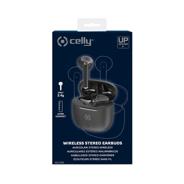Celly wireless stereo earbuds voorkant