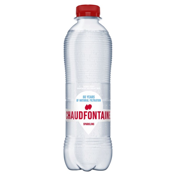 Chaudfontaine mineraalwater sparkling voorkant