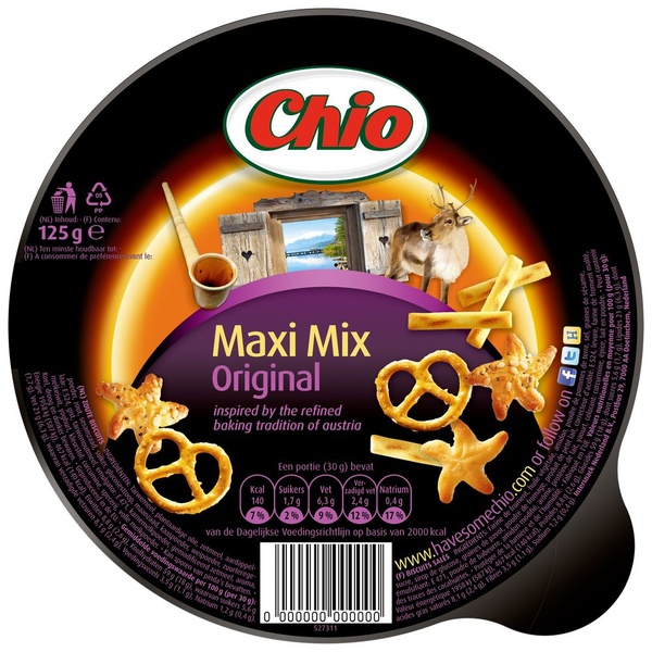 SPAR Chio Maxi Mix Zoute Snack Original je vindt het bij SPAR