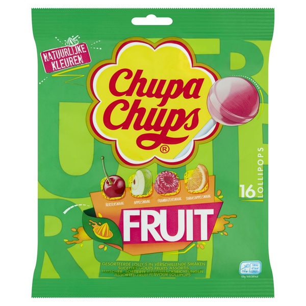 Chupa Chups fruit 14 Stuks achterkant