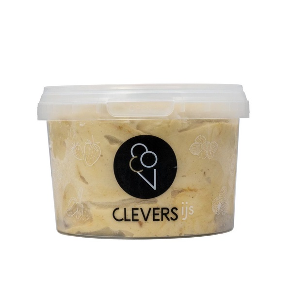 Clevers IJs witte chocolade pistache voorkant