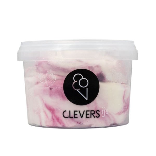 Clevers IJs yoghurt bosvruchten voorkant