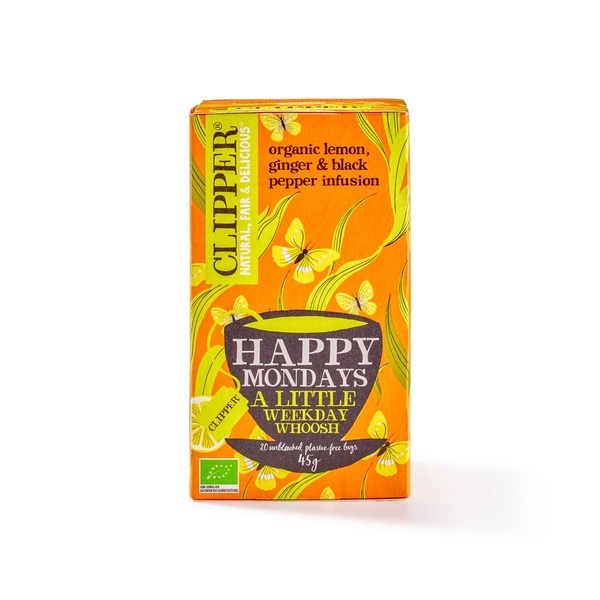 Clipper Biologische kruidenthee citroen gember zwarte peper voorkant