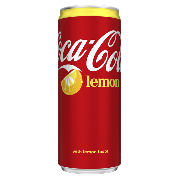 Coca Cola Coca-Cola Lemon Blik 0,25L voorkant