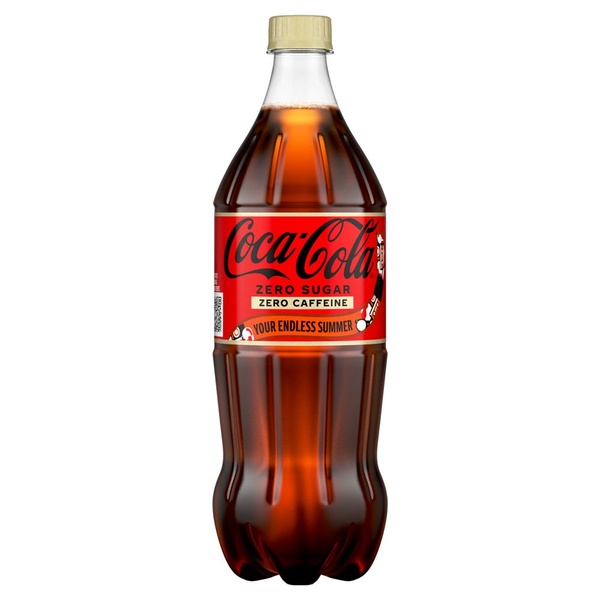 Coca Cola Frisdrank zero caffeine free voorkant